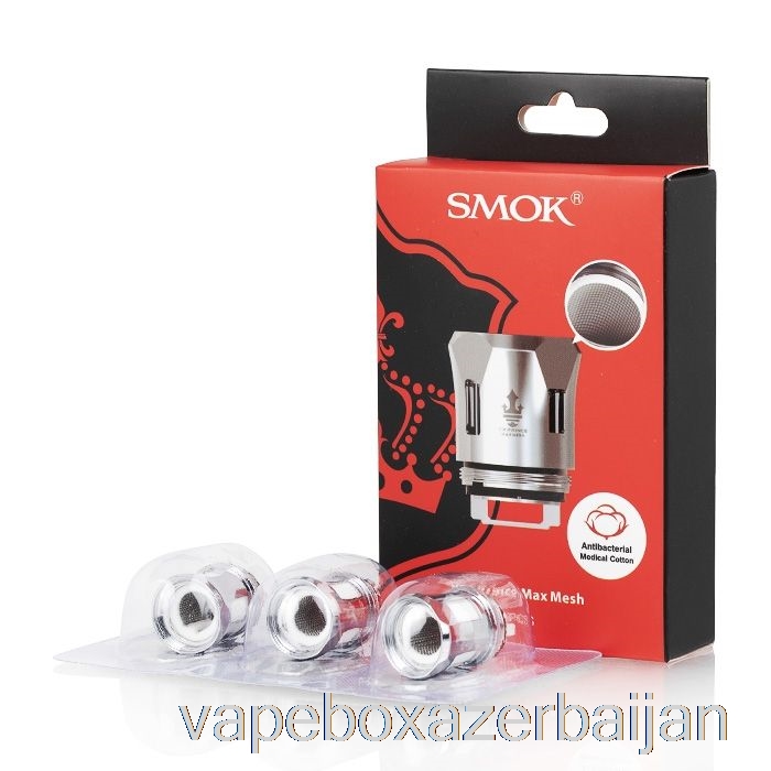 E-Juice Vape SMOK TFV12 Prince Replacement Coils 0.17ohm V12 Prince MAX Mesh Coils